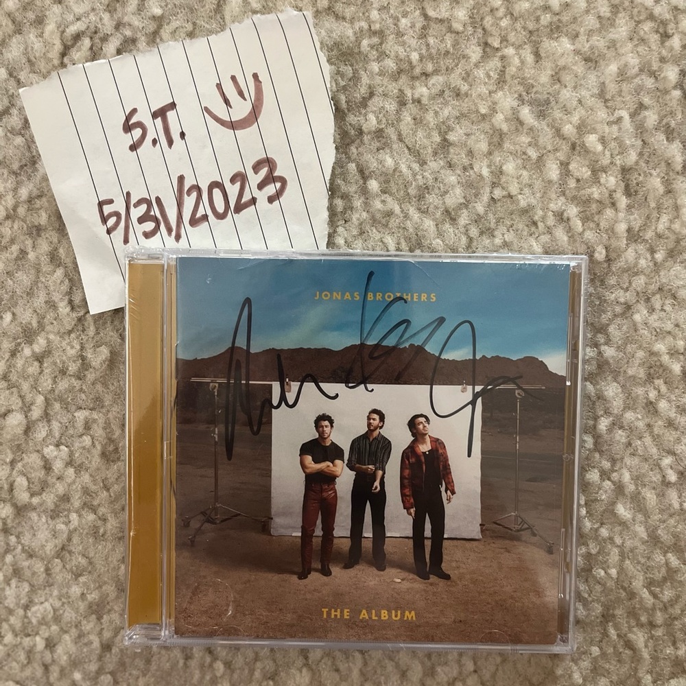 Jonas Brothers The Album Signed CD